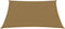 vidaXL - Zonnezeil - 160 - g/m² - 4x4 - m - HDPE - taupe