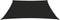 vidaXL - Zonnezeil - 160 - g/m² - 4x4 - m - HDPE - zwart