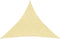 vidaXL - Zonnezeil - 160 - g/m² - 4x4x4 - m - HDPE - beige