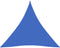 vidaXL - Zonnezeil - 160 - g/m² - 4x4x4 - m - HDPE - blauw