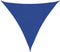 vidaXL - Zonnezeil - 160 - g/m² - 4x4x4 - m - HDPE - blauw