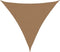 vidaXL - Zonnezeil - 160 - g/m² - 4x4x4 - m - HDPE - taupe