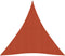 vidaXL - Zonnezeil - 160 - g/m² - 4x4x4 - m - HDPE - terracottakleurig