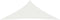 vidaXL - Zonnezeil - 160 - g/m² - 4x4x4 - m - HDPE - wit