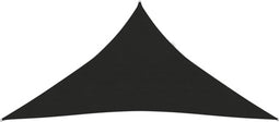 vidaXL - Zonnezeil - 160 - g/m² - 4x4x4 - m - HDPE - zwart