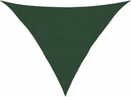 vidaXL - Zonnezeil - 160 - g/m² - 4x4x5,8 - m - HDPE - donkergroen
