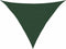 vidaXL - Zonnezeil - 160 - g/m² - 4x4x5,8 - m - HDPE - donkergroen