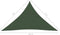 vidaXL - Zonnezeil - 160 - g/m² - 4x4x5,8 - m - HDPE - donkergroen