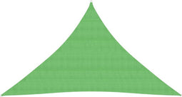 vidaXL - Zonnezeil - 160 - g/m² - 4x4x5,8 - m - HDPE - lichtgroen