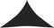 vidaXL - Zonnezeil - 160 - g/m² - 4x4x5,8 - m - HDPE - zwart