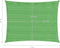 vidaXL - Zonnezeil - 160 - g/m² - 4x5 - m - HDPE - lichtgroen