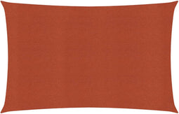 vidaXL - Zonnezeil - 160 - g/m² - 4x5 - m - HDPE - terracottakleurig