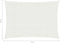 vidaXL - Zonnezeil - 160 - g/m² - 4x5 - m - HDPE - wit