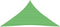 vidaXL - Zonnezeil - 160 - g/m² - 4x5x5 - m - HDPE - lichtgroen