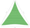 vidaXL - Zonnezeil - 160 - g/m² - 4x5x5 - m - HDPE - lichtgroen