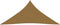vidaXL - Zonnezeil - 160 - g/m² - 4x5x5 - m - HDPE - taupe