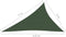 vidaXL - Zonnezeil - 160 - g/m² - 4x5x6,8 - m - HDPE - donkergroen