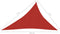 vidaXL - Zonnezeil - 160 - g/m² - 4x5x6,8 - m - HDPE - rood