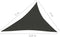 vidaXL - Zonnezeil - 160 - g/m² - 4x5x6,8 - m - HDPE - antracietkleurig