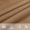 vidaXL - Zonnezeil - 160 - g/m² - 4x5x6,8 - m - HDPE - taupe