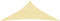 vidaXL - Zonnezeil - 160 - g/m² - 4x5x6,8 - m - HDPE - wit