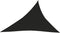 vidaXL - Zonnezeil - 160 - g/m² - 4x5x6,8 - m - HDPE - zwart