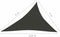 vidaXL - Zonnezeil - 160 - g/m² - 4x5x6,8 - m - HDPE - zwart
