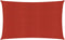 vidaXL - Zonnezeil - 160 - g/m² - 4x7 - m - HDPE - rood