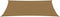 vidaXL - Zonnezeil - 160 - g/m² - 4x7 - m - HDPE - taupe