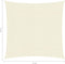 vidaXL - Zonnezeil - 160 - g/m² - 5x5 - m - HDPE - crèmekleurig