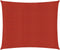 vidaXL - Zonnezeil - 160 - g/m² - 5x5 - m - HDPE - rood