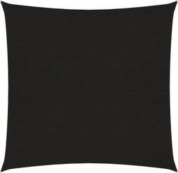 vidaXL - Zonnezeil - 160 - g/m² - 5x5 - m - HDPE - zwart