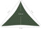 vidaXL - Zonnezeil - 160 - g/m² - 5x5x5 - m - HDPE - donkergroen