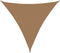 vidaXL - Zonnezeil - 160 - g/m² - 5x5x5 - m - HDPE - taupe