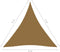 vidaXL - Zonnezeil - 160 - g/m² - 5x5x5 - m - HDPE - taupe