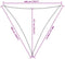vidaXL - Zonnezeil - 160 - g/m² - 5x5x5 - m - HDPE - taupe