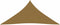 vidaXL - Zonnezeil - 160 - g/m² - 5x5x5 - m - HDPE - taupe