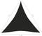 vidaXL - Zonnezeil - 160 - g/m² - 5x5x5 - m - HDPE - zwart