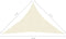 vidaXL - Zonnezeil - 160 - g/m² - 5x5x6 - m - HDPE - crèmekleurig