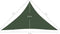 vidaXL - Zonnezeil - 160 - g/m² - 5x5x6 - m - HDPE - donkergroen