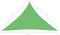 vidaXL - Zonnezeil - 160 - g/m² - 5x5x6 - m - HDPE - lichtgroen