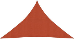 vidaXL - Zonnezeil - 160 - g/m² - 5x5x6 - m - HDPE - terracottakleurig
