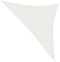 vidaXL - Zonnezeil - 160 - g/m² - 5x5x6 - m - HDPE - wit