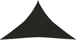 vidaXL - Zonnezeil - 160 - g/m² - 5x5x6 - m - HDPE - zwart