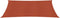 vidaXL Zonnezeil 160 g/m² 5x6 m HDPE terracottakleurig