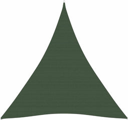 vidaXL - Zonnezeil - 160 - g/m² - 5x6x6 - m - HDPE - donkergroen