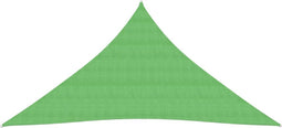 vidaXL - Zonnezeil - 160 - g/m² - 5x6x6 - m - HDPE - lichtgroen