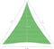 vidaXL - Zonnezeil - 160 - g/m² - 5x6x6 - m - HDPE - lichtgroen