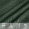 vidaXL - Zonnezeil - 160 - g/m² - 5x7 - m - HDPE - donkergroen