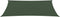 vidaXL - Zonnezeil - 160 - g/m² - 5x7 - m - HDPE - donkergroen